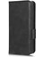 Xiaomi Poco F5 Pro 5g/redmi K60 Pro 5G/K60 5g Pu Deri Telefon Kapak Stand Stand Cüzdanı Dot Deseni Baskı-Black Için (Yurt Dışından) 5