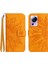 Xiaomi 13 Lite/civi 2 5g HT04 Pu Deri Telefon Kasası Ayçiçeği Baskılı Flip Cüzdan Standı Anti-Fall Phone Cover Cover-Sarı (Yurt Dışından) 1