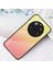 Xiaomi 13 Ultra Gradyan Temsilli Cam Telefon Kılıfı Pc+Tpu Çizgiye Karşı Çizelge Anti-Kapak Sınıfı Sarı (Yurt Dışından) 5
