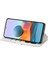 Xiaomi 13 Lite/civi 2 5g Glittery Deri Telefon Stand Kılıfı Zippered Cüzdan Telefon Kapak Silver (Yurt Dışından) 2