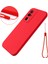 Xiaomi Poco F5 Pro 5g/redmi K60 Pro 5G/K60 5g, Yumuşak Astar Sıvı Silikon Cep Telefonu Kapak Kırmızılı (Yurt Dışından) 1