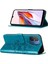 Xiaomi Redmi Için Deri Telefon Kılıfı 12C 4G/11A 4g/poco C55 4g, Cüzdan Kelebek Çiçek Stand El Strap-Blue ile Flip Telefon Kapağı (Yurt Dışından) 3