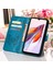 Xiaomi Redmi Için Deri Telefon Kılıfı 12C 4G/11A 4g/poco C55 4g, Cüzdan Kelebek Çiçek Stand El Strap-Blue ile Flip Telefon Kapağı (Yurt Dışından) 4