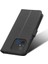 Xiaomi Redmi Için 12C 4G/11A 4g/poco C55 4g Çizelge Anti-Çizelge Elmas Doku Deri Deri Cüzdan Telefon Standı Case-Black (Yurt Dışından) 5