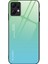 Xiaomi Için Redmi Note 12 4g Gradyan Renkli Telefon Geri Kılıf Temsilli Cam+Pc+Tpu Şok Geçirmez Koruyucu Kapak-Cuver+Mavi (Yurt Dışından) 1