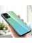 Xiaomi Için Redmi Note 12 4g Gradyan Renkli Telefon Geri Kılıf Temsilli Cam+Pc+Tpu Şok Geçirmez Koruyucu Kapak-Cuver+Mavi (Yurt Dışından) 5