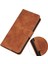 Xiaomi Için Khazneh Redmi Note 12 Turbo/poco F5 5g Pu Deri Telefon Kapağı Retro Doku Cüzdan Standı Case-Brown (Yurt Dışından) 4