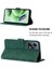 Xiaomi Redmi Için Note 12 5g (Çin)/(Global)/poco X5 5g Baskılı Deri Cüzdan Kılıf Stand Strap-Blackish Green (Yurt Dışından) 4