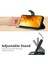 Xiaomi 13 Lite/civi 2 5g HT04 Pu Deri Telefon Kasası Ayçiçeği Baskılı Flip Cüzdan Stand Anti-Fall Telefon Kapak-Dark Yeşil (Yurt Dışından) 5