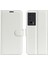 Xiaomi Poco F5 Pro 5g/redmi K60 Pro 5G/K60 5g Litchi Doku Pu Deri Cüzdan Şok Geçirmez Telefon Kapağı-Beyaz (Yurt Dışından) 1