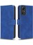 Xiaomi Için Redmi Not 12S 4g Pu Deri Cüzdan Flip Cover Cilt Touch Stand Telefon Kılıfı Mavisi (Yurt Dışından) 1