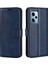 Xiaomi Redmi Için Note 12 Pro 5g/note 12 Pro Speed ​​5g/poco X5 Pro 5g Cep Telefon Kılıf Buzağı Doku Stand Cüzdan Flip Kapak Mavisi (Yurt Dışından) 1