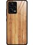 Xiaomi Redmi Için Note 12 Pro 5g Pu Deri Stand Cüzdan Kapağı, Kayış Şoku Emici Arka Koruyucu Ahşap Desen Temperli Cam Kabuk Telefon Kasası Tpu Çerçeve Koruyucu Kapak Kahverengi (Yurt Dışından) 1