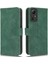 Xiaomi Için Redmi Not 12S 4g Pu Deri Cüzdan Flip Cover Cilt-Touch Stand Telefon Vaka Yeşili (Yurt Dışından) 1