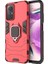 Xiaomi Için Redmi Note 12S 4g Kickstand Cep Telefon Kılıfı Yumuşak Tpu Sabit Pc Cep Telefonu Kapak-Kırmızı (Yurt Dışından) 1