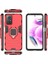 Xiaomi Için Redmi Note 12S 4g Kickstand Cep Telefon Kılıfı Yumuşak Tpu Sabit Pc Cep Telefonu Kapak-Kırmızı (Yurt Dışından) 5
