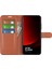 Xiaomi Için Stand Kılıfı 13 Ultra Kazık Kanıtı Litchi Doku Cüzdan Folio Flip Pu Deri Telefon Kapak Kahverengi (Yurt Dışından) 2