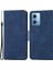 Xiaomi Için Redmi Note 12 5g (Global)/(Hindistan)/(Çin)/poco X5 5g Düz Renkli Deri Telefon Kasası Cüzdan Standı Anti-Damla Kapak Mavisi (Yurt Dışından) 1