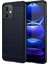 Xiaomi Redmi Için Note 12 5g (Global)/(Hindistan)/(Çin)/poco X5 5g Kıvrık Karbon Fiber Fırçalı Telefon Kılıfı Yumuşak Tpu Telefon Arka Kapak Mavisi (Yurt Dışından) 1