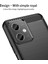 Xiaomi Redmi Için Note 12 5g (Global)/(Hindistan)/(Çin)/poco X5 5g Kıvrık Karbon Fiber Fırçalı Telefon Kılıfı Yumuşak Tpu Telefon Arka Kapak Mavisi (Yurt Dışından) 3