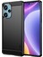 Xiaomi Redmi Için Tpu Kılıfı Not 12 Turbo/poco F5 5g Fırçalanmış Karbon Fiber Telefon Kapağı Black (Yurt Dışından) 1