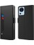 Xiaomi Için Manyetik Telefon Kabuğu 13 Lite/civi 2 5g, Pu Deri Stand Kılıfı Tasarım Kartı Tutucu Telefon Kapak Black (Yurt Dışından) 1