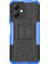 Xiaomi Redmi Için Note 12 5g (Global)/(Hindistan)/(Çin)/poco X5 5g Çarpışmaya Dayanıklı Lastik Desen Kickstand Case Pc+Tpu Sağlam Hibrid Telefon Kapak Mavisi (Yurt Dışından) 2