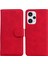 Xiaomi Redmi Için Cüzdan Kılıfı Not 12 Turbo/poco F5 5g, Stand Pu Deri Telefon Kapak-Kırmızı (Yurt Dışından) 1