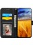 Dierfeng Df-03 Xiaomi Poco X5 5g/redmi Için Telefon Kılıfı Not 12 5g (Global)/(Çin) Hatlar Baskılı Katlanır Stand Deri Cüzdan Kapağı Black (Yurt Dışından) 2