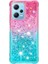 Xiaomi Için Redmi Note 12 4g Gradyan Akışlı Sıvı Şok Geçirmez Tpu Telefon Kapak-Pembe+Gökyüzü Mavisi (Yurt Dışından) 2