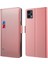 Xiaomi Redmi Için Note 12 5g (Hindistan)/(Çin)/(Global)/poco X5 5g Ayna Telefon Kılıf Kart Tutucu Deri Deri Stand Telefon Kapak Gül Altın (Yurt Dışından) 1