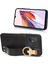 Xiaomi Redmi Için 12C 4g/poco C55 4g Bileklik Kickstand Cover Pu Deri Kaplamalı Pc+Tpu Boyun Kayışı Black ile (Yurt Dışından) 2