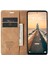 Xiaomi Için Redmi Note 12 4g Pu Deri Telefon Standı Kılıf Anti-Damla Cüzdan Kapak Kahverengi (Yurt Dışından) 2