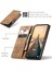 Xiaomi Için Redmi Note 12 4g Pu Deri Telefon Standı Kılıf Anti-Damla Cüzdan Kapak Kahverengi (Yurt Dışından) 4