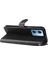 Buzağı Doku Xiaomi Için Telefon Kılıfı Not 12 5g (Global)/(Hindistan)/(Çin)/poco X5 5g Kitap Tarzı Pu Deri Fermuar Cep Flip Cüzdan Kapağı Stand-Black ile (Yurt Dışından) 5