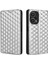 Xiaomi Redmi Için Note 12 Turbo 5g/poco F5 5g Pu Deri Telefon Kılıf Rhanmombus Disprint Flip Stand Cüzdan Kapak Silver (Yurt Dışından) 1
