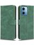 Xiaomi Için Poco X5 5g/redmi Note 12 5g (Global)/(Hindistan)/(Çin) Cilt Touch Pu Deri Flip Stand Telefon Kılıfı Damla Geçirmez Cüzdan Kapak Yeşili (Yurt Dışından) 1