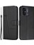 Xiaomi Redmi 12C 4G/11A 4g Manyetik Deri Flip Telefon Kapağı Cüzdan Stant-Black Için Şok Geçirmez Telefon Kasası (Yurt Dışından) 1