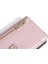 Xiaomi Redmi Için Note 12 Pro Speed ​​5g /note 12 Pro 5g /poco X5 Pro 5g Fermuarı Cep Telefonu Stand Kılıf Kart Kartı Yuvaları Deri Telefon Kapağı Straps-Pink ile (Yurt Dışından) 3