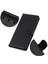 Xiaomi Için Poco C55 4g/redmi 11A 4G/12C 4g Litchi Doku Deri Kılıf Cüzdan Telefon Stand Kapağı Black (Yurt Dışından) 5