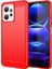 Xiaomi Için Redmi Not 12 4g Tpu Telefon Kapağı Fırçalanmış Karbon Fiber Doku Damla Koruma Telefon Kılıf Kırmızısı (Yurt Dışından) 1