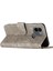 Xiaomi Redmi A1+ 4g/a2+ 4g/poco C50 4g Cüzdan Telefon Kılıfı Şerit Desen Anti-Drop Folio Kapak Manyetik Toka Pu Deri Stand Kabuğu Strap-Grey (Yurt Dışından) 5