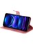 Buzağı Dokusu Xiaomi Redmi Için Telefon Kılıfı Not 12 5g (Global)/(Hindistan)/(Çin)/poco X5 5g Kitap Tarzı Pu Deri Fermuar Cep Flip Cüzdan Kapağı Stand-Pink ile (Yurt Dışından) 4