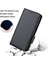 Xiaomi 13 Ultra Anti-Drop Telefon Kılıfı Litchi Doku Standı Pu Deri Cüzdan Telefon Flip Cover-Black (Yurt Dışından) 3