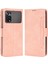 Xiaomi Için Poco X4 Pro 5g Manyetik Flip Deri Cüzdan Kılıf Kart Yuvaları Stand Kitap Şok Geçirmez Tpu Iç Kabuk Pembe (Yurt Dışından) 2