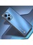 Xiaomi Redmi Için Fırçalanmış Telefon Kapağı Not 12 Turbo/poco F5 5g Tpu Çerçeve Alüminyum Alaşım Geri Cep Telefonu Kılıf Mavisi (Yurt Dışından) 2