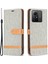 Xiaomi Redmi Için Note 12S 4g Stand Kılıf Kot Pus Cülü Pu Deri+Tpu Telefon Kapak-Grey (Yurt Dışından) 1