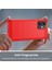 Xiaomi Redmi Için Note 12 5g (Global)/(Hindistan)/(Çin)/poco X5 5g Arka Kabuk, Karbon Fiber Doku Tpu Koruyucu Telefon Kapağı Fırçalanmış Cep Telefonu Kasa-Kırmızısı (Yurt Dışından) 5