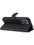Xiaomi Için Redmi Note 12 5g (Global)/(Hindistan)/(Çin)/poco X5 5g Telefon Deri Kılıf Stand Stand Strap-Black (Yurt Dışından) 4
