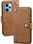 Xiaomi Redmi Için Note 12 Pro 5g/note 12 Pro Speed ​​5g/poco X5 Pro 5g Telefon Kılıfı Şok Geçirmez Ince Doku Tpu+Pu Deri Flip Cüzdan Kapak Stand-Brown (Yurt Dışından) 1